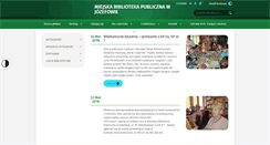 Desktop Screenshot of biblioteka.jozefow.pl